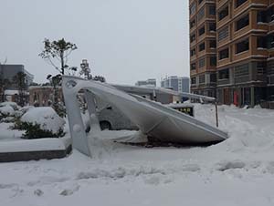 <font color='red'>膜結(jié)構(gòu)車棚</font>廠家哪家好？要具備這三點(diǎn)要素！