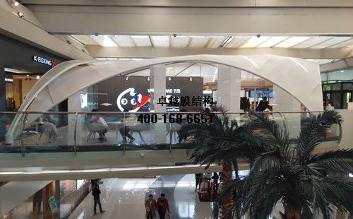 鄭州國貿(mào)360<font color='red'>膜結(jié)構(gòu)景觀</font>/罩棚工程動態(tài)