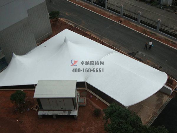 長沙市膜結構地下車庫出入口【長沙水業(yè)集團有限公司等】專業(yè)生產廠家