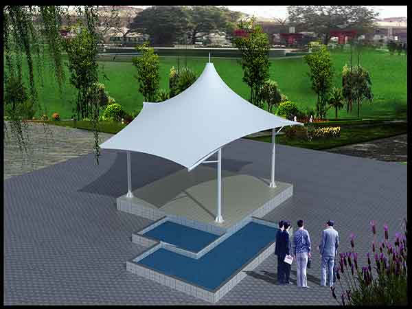 南平<font color='red'>張拉膜結(jié)構(gòu)</font>景觀設(shè)計(jì)施工【案例圖片】