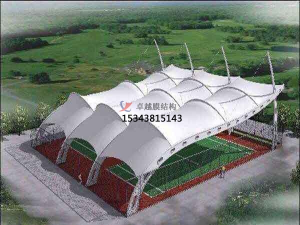 阿克蘇充氣膜網(wǎng)球館圖片充氣膜結構【案例圖片】