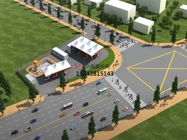 臨滄膜結構加油站【建筑公司】