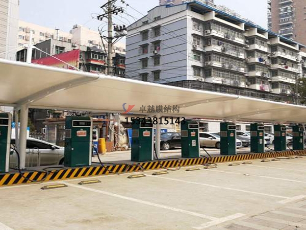 昆明膜結構充電站【專業(yè)車棚生產(chǎn)】