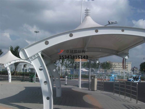 雙排膜結(jié)構停車棚【充電站雨棚】設計安裝