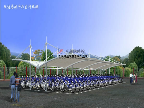 元謀膜結構停車棚【雨棚遮陽棚生產(chǎn)安裝】