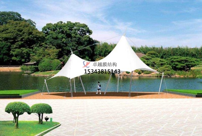 酒泉膜結構游樂場/<font color='red'>水上樂園</font>/造浪池/游泳池/兒童樂園遮陽棚廠家【膜結構設計】