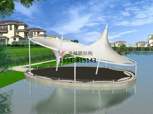 張拉膜建筑效果圖分享！