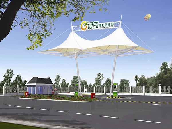 籃球場膜結(jié)構(gòu)使用時間長，會發(fā)黃嗎？