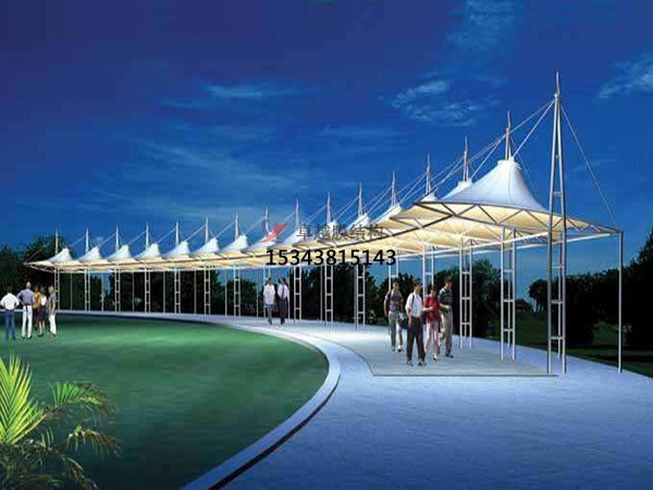  高爾夫球場(chǎng)膜結(jié)構(gòu)是怎么安裝得？