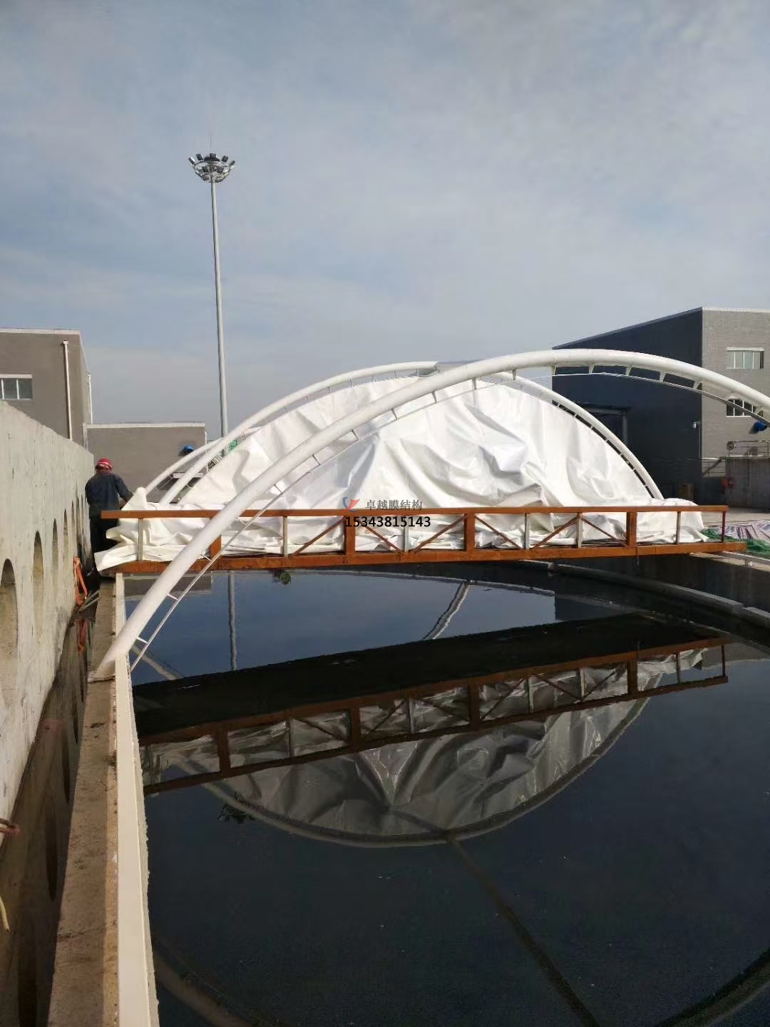 永州污水池封閉罩——永州膜結(jié)構公司【專業(yè)廠家】