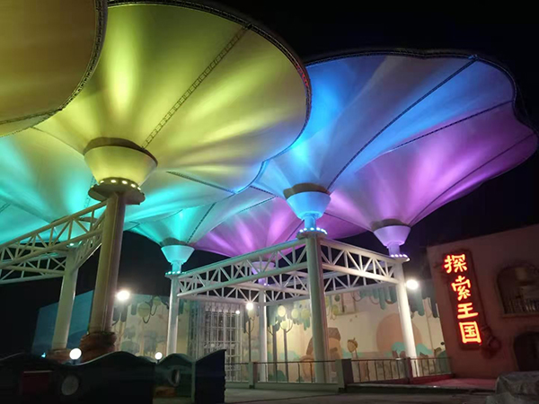 PVC膜材、PVDF膜材料、ETFE膜材、PTFE膜結(jié)構(gòu)有什么區(qū)別？