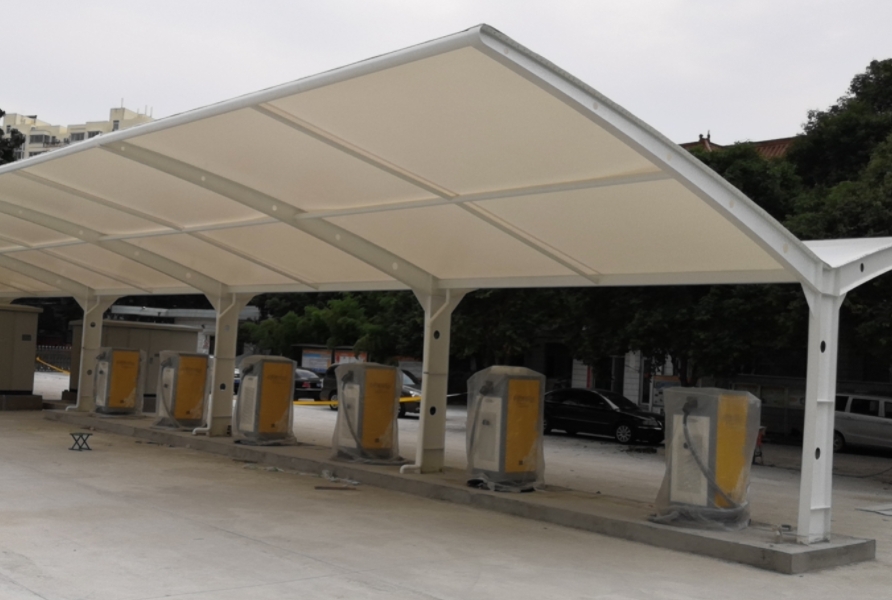充電樁車棚翻新方案怎么做？