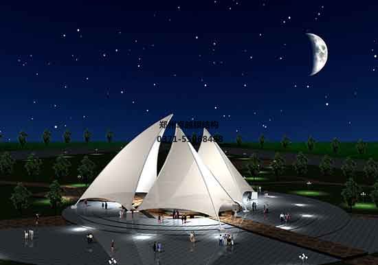 平頂山張拉膜籃球場遮陽棚生產(chǎn)廠家設計施工【平頂山學院張拉膜籃球場遮陽棚】等項目