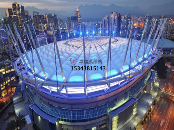 鎮(zhèn)江膜結(jié)構(gòu)公司【體育場看臺雨棚】鎮(zhèn)江<font color='red'>膜結(jié)構(gòu)廠家</font>
