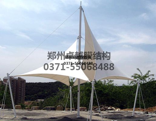 西安張拉膜遮陽棚生產(chǎn)廠家設(shè)計施工【西安外國語大學張拉膜遮陽棚】等項目