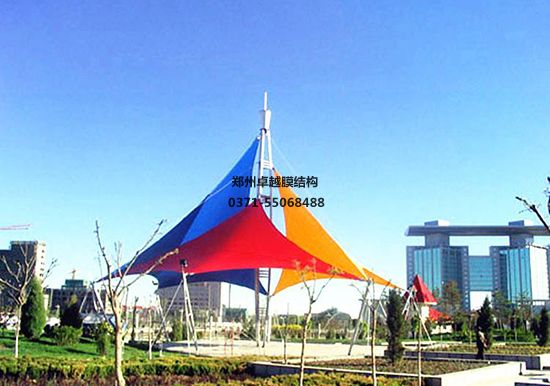 張家口張拉膜收費站設(shè)計施工/張拉膜廠家