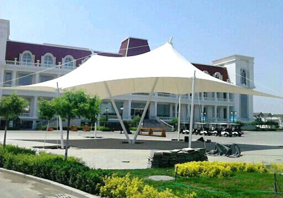 主席臺膜結(jié)構(gòu)的設(shè)計(jì)過程